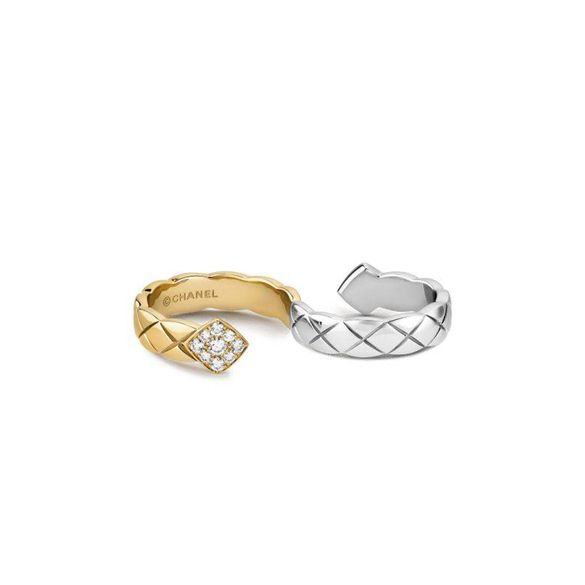 CHANEL COCO CRUSH TWO-FINGER RING J11655